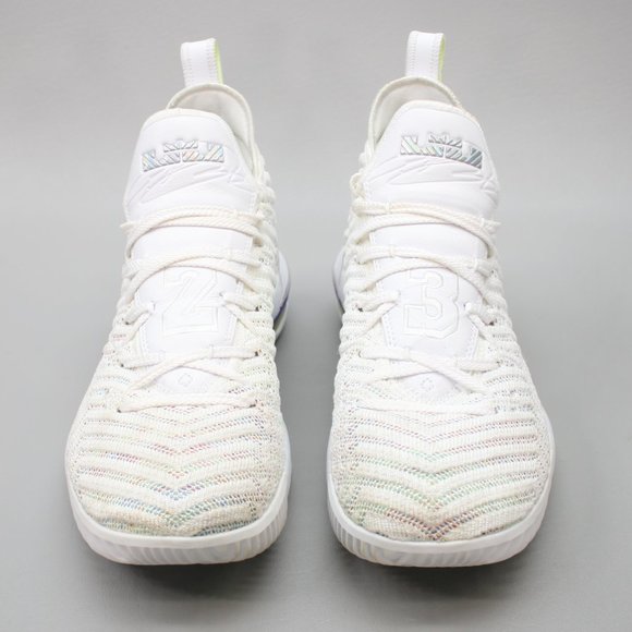 Nike Men\'s 10 Lebron XVI 16 Buzz Lightyear White Hyper Grape Sneakers AO2588-10 main image 7